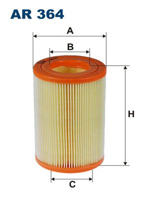FILTRON AR 364 Motor Hava Filtresi - SMART CITY-COUPE (450) uyumlu