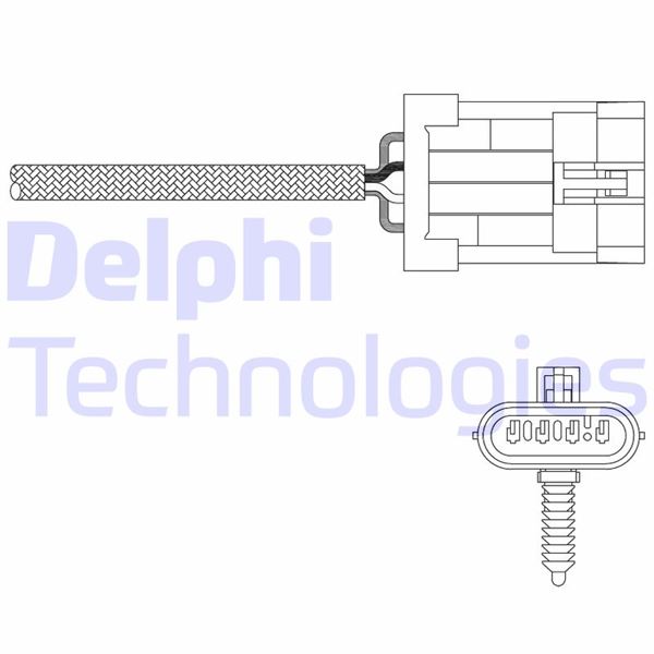 DELPHI ES20335-12B1 Emme & Egzoz Sistemi Egzoz Sensörleri - DAEWOO MATIZ (M100, M150) uyumlu