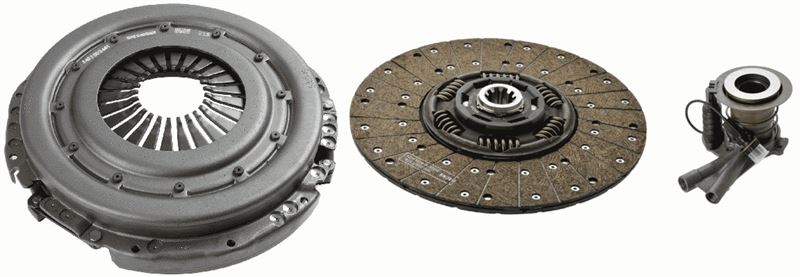 SACHS 3400 710 011 Debriyaj Sistemi Debriyaj Seti - MAN TGL I uyumlu