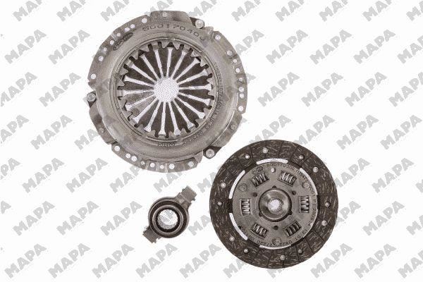 MAPA 000170400 Debriyaj Sistemi Debriyaj Seti - FIAT 127 (127_) uyumlu