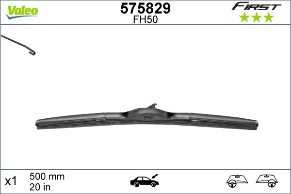 VALEO 575829 Kaporta & Gövde Parçaları Cam Silecek Mekanizması - TOYOTA LAND CRUISER PRADO (_J15_) uyumlu