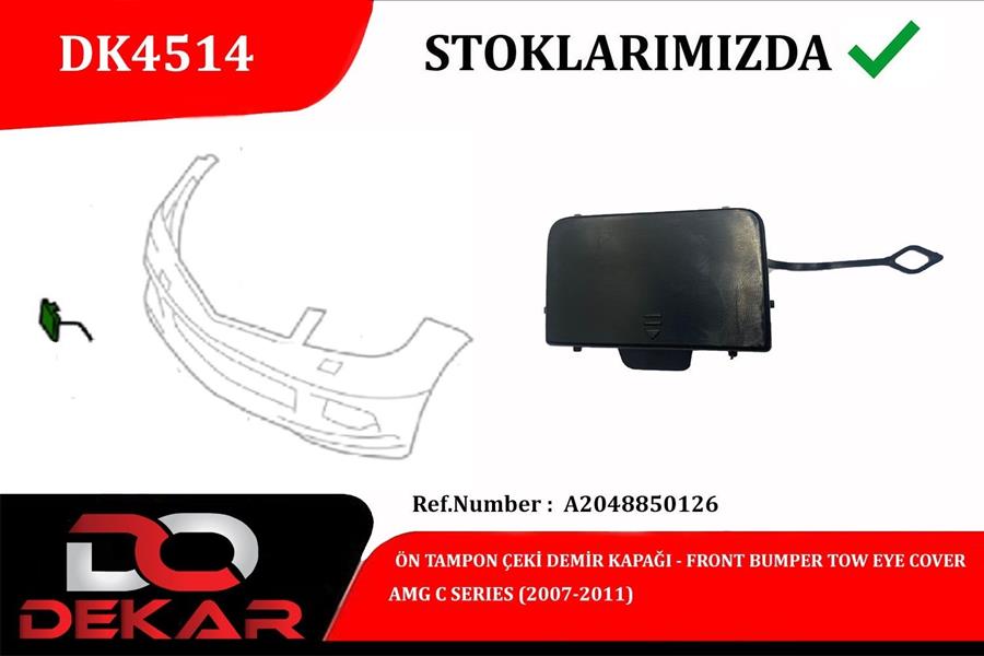Çeki Demiri Kapağı - DEKAR - DK4514 Ürün Görseli
