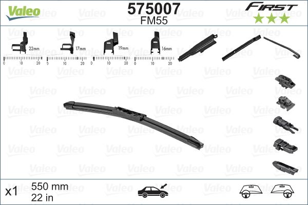 VALEO 575007 Kaporta & Gövde Parçaları Cam Silecek Mekanizması - SUZUKI SWIFT IV (FZ, NZ) uyumlu