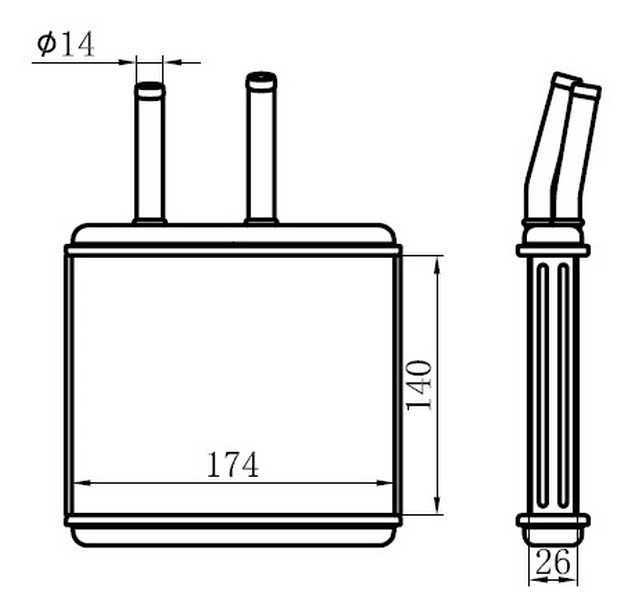 Kalorifer Radyatörü - KSZ001026 Ürün Görseli