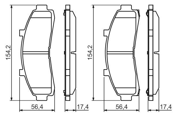 VALEO 670906 Fren Sistemleri Fren Balatası - FORD USA EXPLORER (UN46) uyumlu
