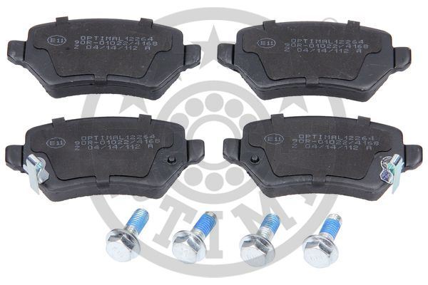 OPTIMAL BP-12264 Fren Sistemleri Fren Balatası - OPEL MERIVA A MPV (X03) uyumlu