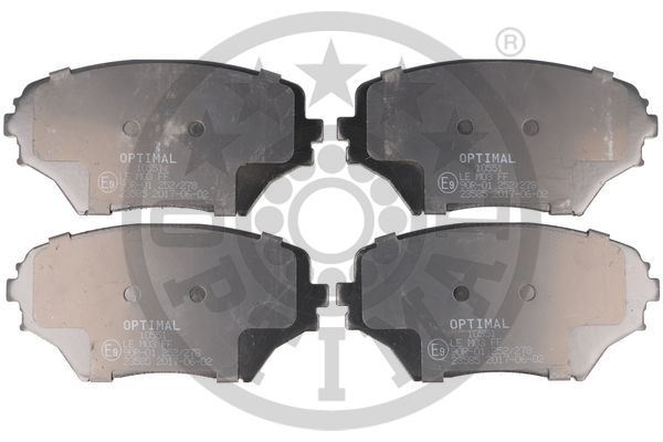 OPTIMAL BP-10551 Fren Sistemleri Fren Balatası - TOYOTA RAV 4 II (_A2_) uyumlu