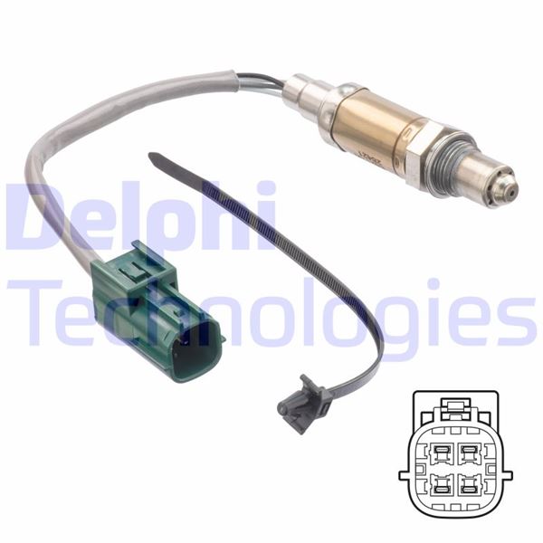 DELPHI ES21195-12B1 Emme & Egzoz Sistemi Egzoz Sensörleri - NISSAN MICRA III (K12) uyumlu