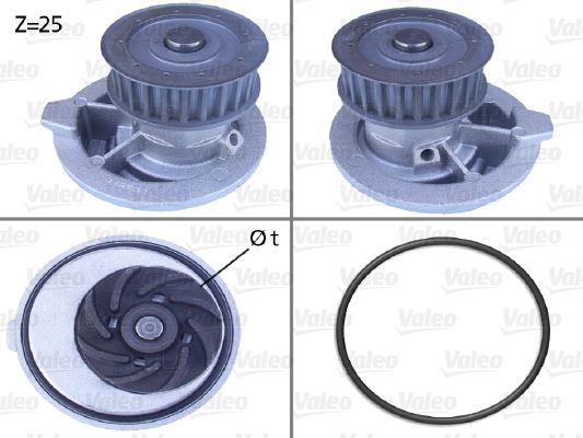VALEO 506310 Motor Devirdaim - OPEL KADETT E Hatchback (T85) uyumlu