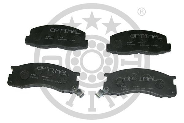 OPTIMAL BP-09734 Fren Sistemleri Fren Balatası - TOYOTA PREVIA I (_R1_, _R2_) uyumlu
