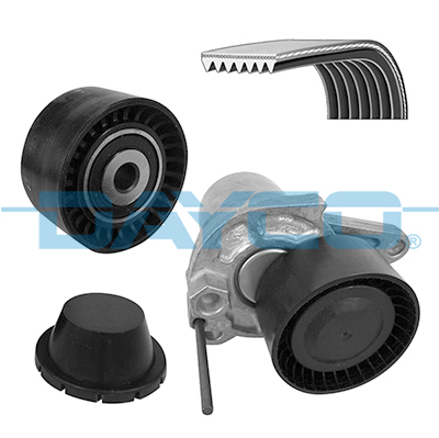 DAYCO KPV244 Motor Kayış Kasnağı - NISSAN QASHQAI I (J10, NJ10) uyumlu