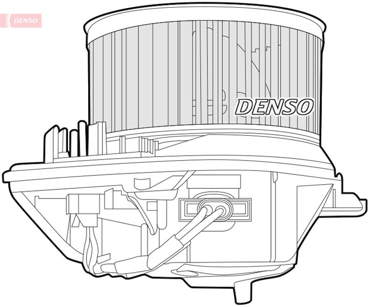 DENSO DEA07005 İklimlendirme Sistemi Fan Parçaları - CITROËN ZX (N2) uyumlu