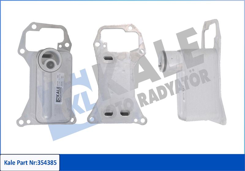 KALE OTO RADYATÖR 354385 Motor Yağ Soğutucusu - BMW X5 (E70) uyumlu