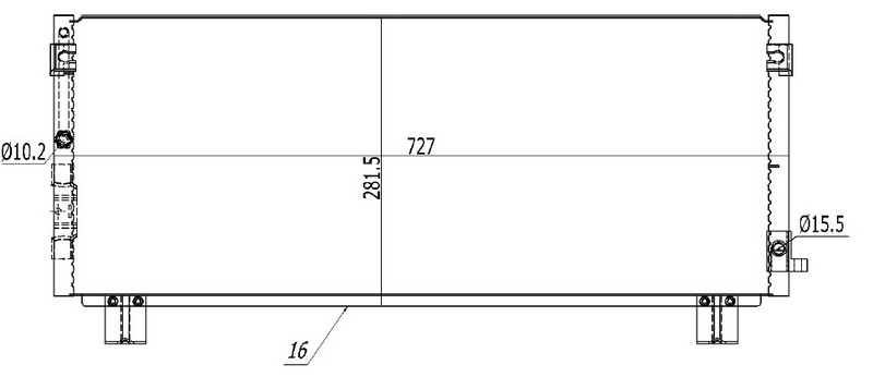 Klima Radyatörü - CTO821016 Ürün Görseli