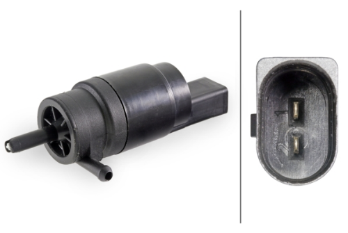 HELLA 8TW 006 848-021 Kaporta & Gövde Parçaları Cam Silecek Mekanizması - VW CADDY III Kasa/büyük limuzin (2KA, 2KH, 2CA, 2CH) uyumlu