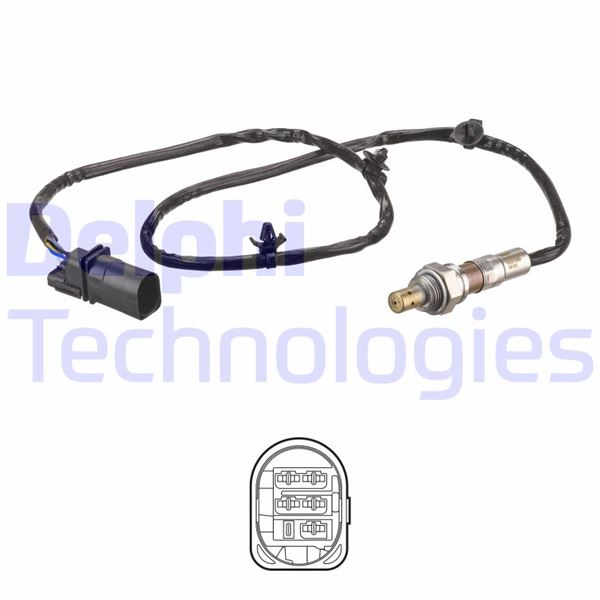 DELPHI ES21289-12B1 Emme & Egzoz Sistemi Egzoz Sensörleri - OPEL CORSA D Kasa/eğik arka (S07) uyumlu