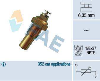 FAE 32230 Elektrik Sistemi Sensörler - OPEL CORSA A Hatchback (S83) uyumlu