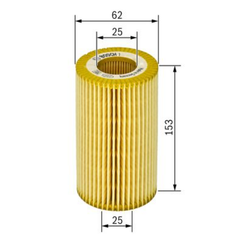 BOSCH 1 457 429 619 Motor Yağ Filtresi - VW SHARAN (7M8, 7M9, 7M6) uyumlu
