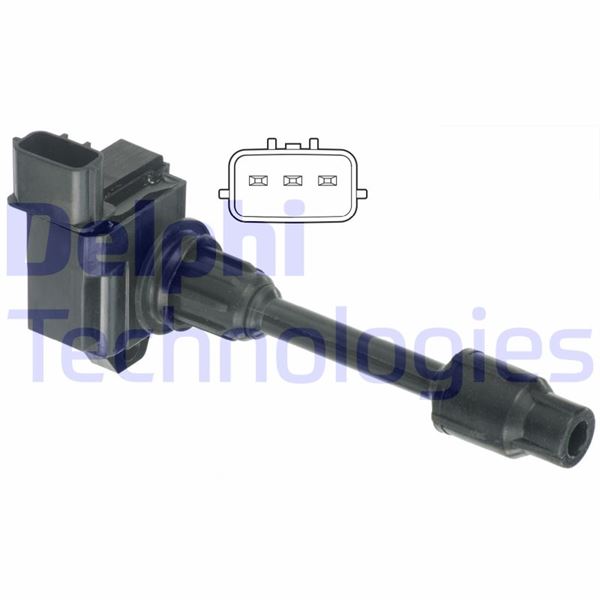 DELPHI GN10431-12B1 Ateşleme Sistemi Ateşleme Bobini - NISSAN MAXIMA / MAXIMA QX V (A33) uyumlu
