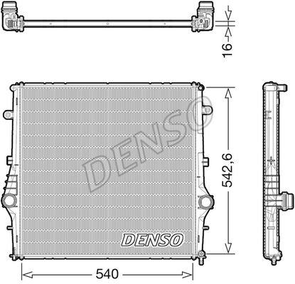 Su Radyatörü - DENSO - DRM01008 Ürün Görseli