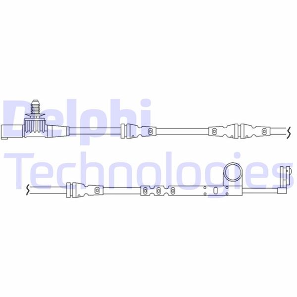 DELPHI LZ0197 Fren Sistemleri Aşınma Göstergesi - LAND ROVER RANGE ROVER SPORT I (L320) uyumlu