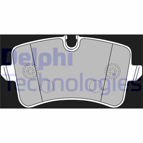 DELPHI LP2226 Fren Sistemleri Fren Balatası - AUDI A8 D4 (4H2, 4H8, 4HC, 4HL) uyumlu