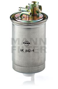 MANN-FILTER WK 842/4 Yakıt Sistemi Yakıt Filtresi - VW POLO II (86C, 80) uyumlu