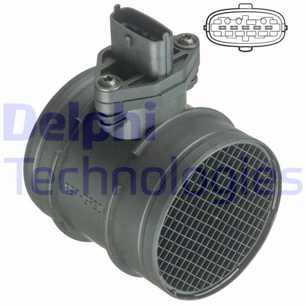 DELPHI AF10363-12B1 Motor Hava Kütle Ölçer (MAF Sensörü) - ALFA ROMEO 159 (939_) uyumlu