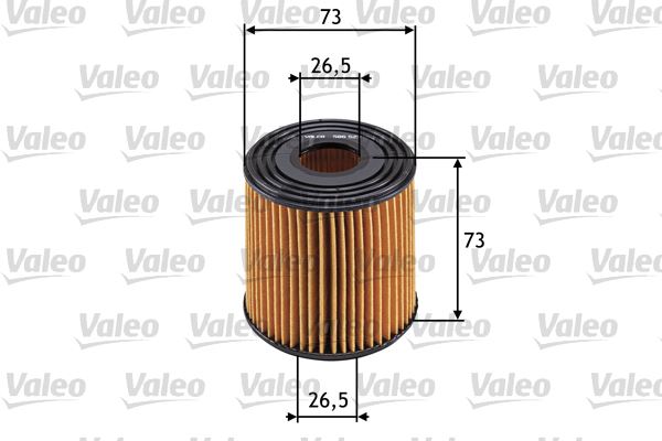 VALEO 586523 Motor Yağ Filtresi - NISSAN ALMERA II Hatchback (N16) uyumlu