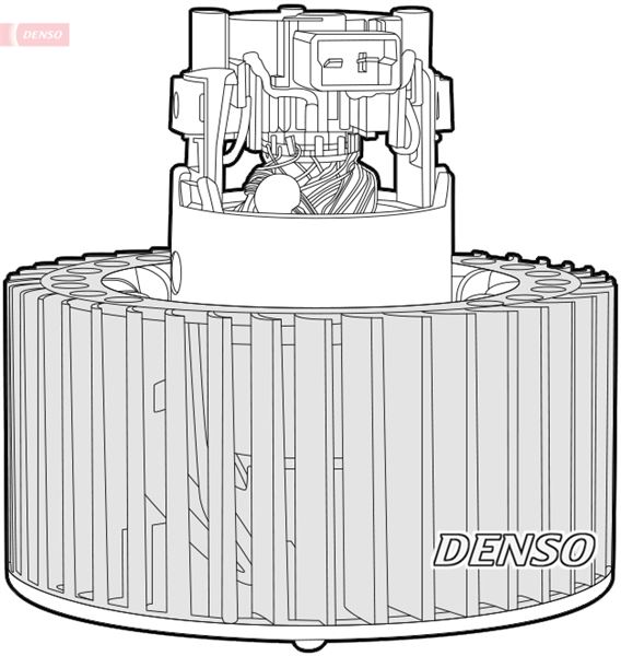DENSO DEA09049 İklimlendirme Sistemi Fan Parçaları - FIAT SEICENTO / 600 (187_) uyumlu