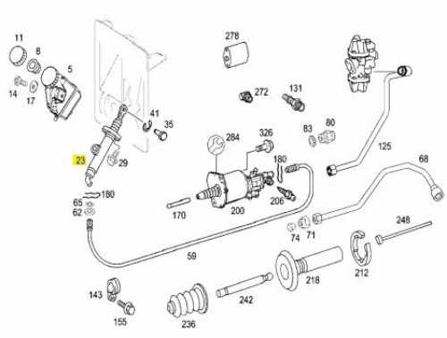 Debriyaj Merkezi - MERCEDES ORIJINAL - A0022950206 Ürün Görseli
