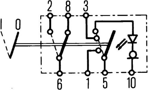 HELLA 6HH 007 832-711 Elektrik Sistemi Şalter