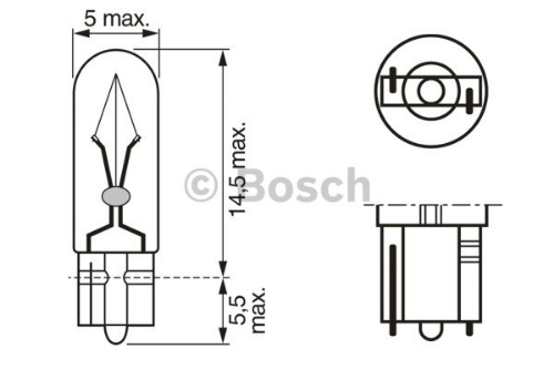 BOSCH 1 987 302 208 Farlar & Aydınlatma Ampuller - VOLVO 460 (464) uyumlu