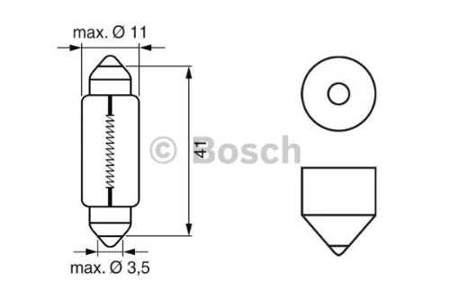 BOSCH 1 987 302 521 Farlar & Aydınlatma Ampuller