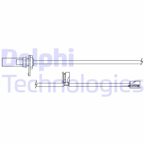 DELPHI LZ0305 Fren Sistemleri Aşınma Göstergesi - AUDI Q5 (8RB) uyumlu