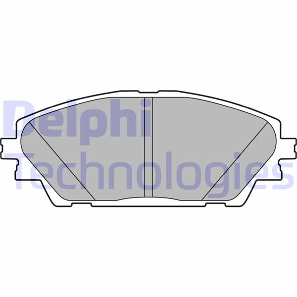 DELPHI LP2701 Fren Sistemleri Fren Balatası - MAZDA 3 (BM, BN) uyumlu