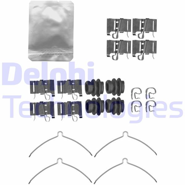 DELPHI LX0609 Fren Sistemleri Fren Diski - LEXUS RX (_L1_) uyumlu