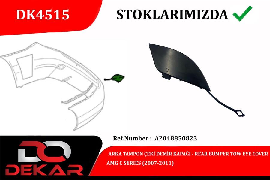 Çeki Demiri Kapağı - DEKAR - DK4515 Ürün Görseli