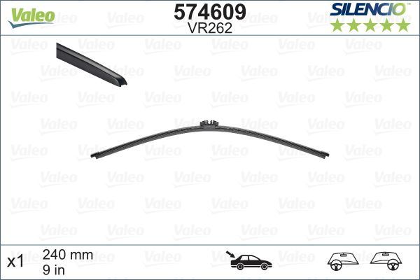 VALEO 574609 Kaporta & Gövde Parçaları Cam Silecek Mekanizması - CITROËN C5 III Break (RW_) uyumlu