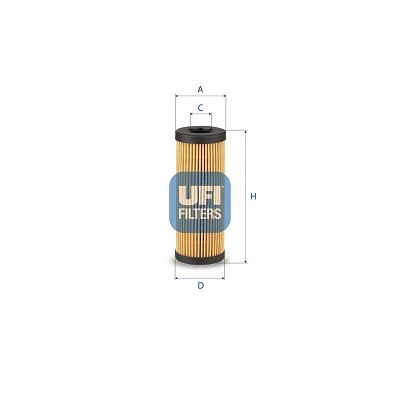UFI 25.269.00 Motor Yağ Filtresi - FORD USA EXPLORER (U6_) uyumlu