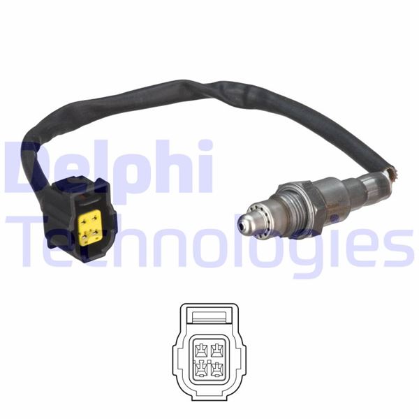 DELPHI ES21119-12B1 Emme & Egzoz Sistemi Egzoz Sensörleri - MERCEDES-BENZ B-SERISI Sports Tourer (W246, W242) uyumlu