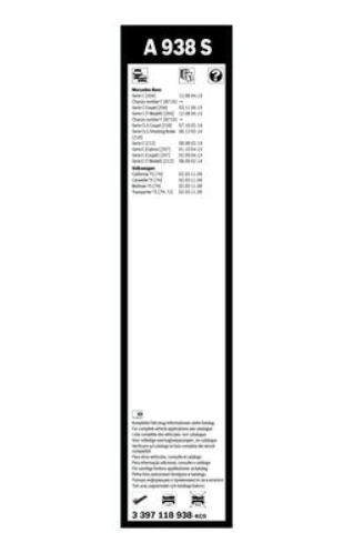 BOSCH 3 397 118 938 Kaporta & Gövde Parçaları Cam Silecek Mekanizması - VW TRANSPORTER T5 Minibüs/Otobüs (7HB, 7HJ, 7EB, 7EJ) uyumlu