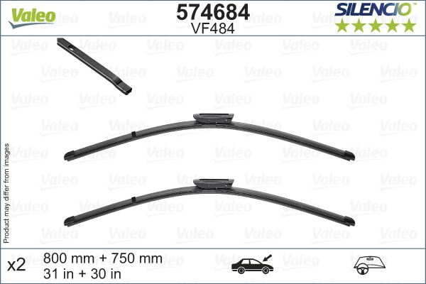 VALEO 574684 Kaporta & Gövde Parçaları Cam Silecek Mekanizması - CITROËN C4 PICASSO I MPV (UD_) uyumlu