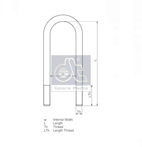 DT Spare Parts 10.26300 Süspansiyon Sistemi Montaj Parçaları