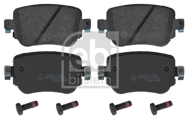 FEBI BILSTEIN 16912 Fren Sistemleri Fren Balatası - SEAT ALHAMBRA (710, 711) uyumlu