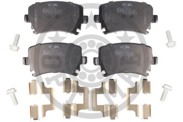 OPTIMAL BP-12179 Fren Sistemleri Fren Balatası - VW PASSAT B7 (362) uyumlu