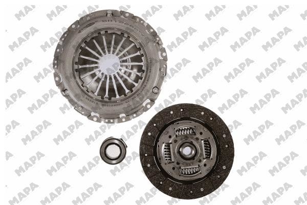 MAPA 001228600 Debriyaj Sistemi Debriyaj Seti - SEAT LEON (1P1) uyumlu