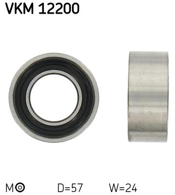 SKF VKM 12200 Motor Kayış Kasnağı - CITROËN GS uyumlu