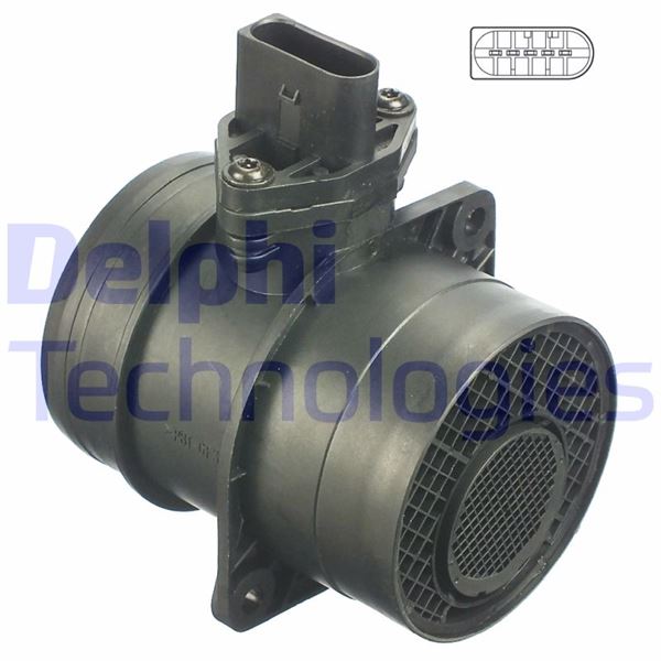 DELPHI AF10251-12B1 Motor Hava Kütle Ölçer (MAF Sensörü) - VW PASSAT B6 Variant (3C5) uyumlu