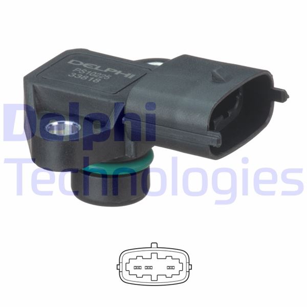 DELPHI PS10225 Emme & Egzoz Sistemi Egzoz Sensörleri - HYUNDAI TRAJET (FO) uyumlu